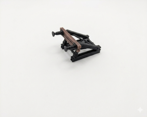 00 Gauge Buffer Stop Black