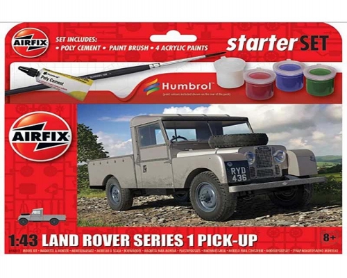 1/43 Starter Set - Land Rover Series 1