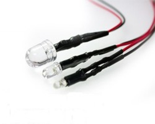 5mm Pre Wired LED's