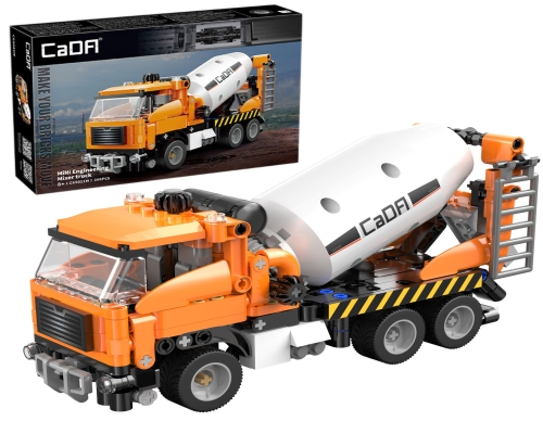 CaDA Cement Mixer Truck 368 pcs CaDA Cement Mixer Truck 368 pcs