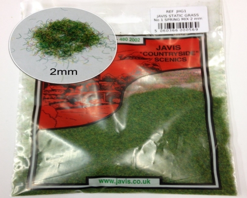Javis Static Grass No 1 Spring Mix 2mm