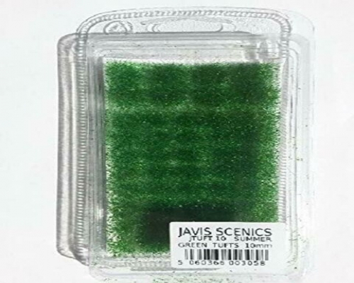 Javis Summer Green Static Grass Tufts Strips