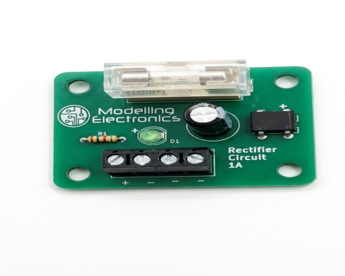 Rectifier circuit 1Amp fused