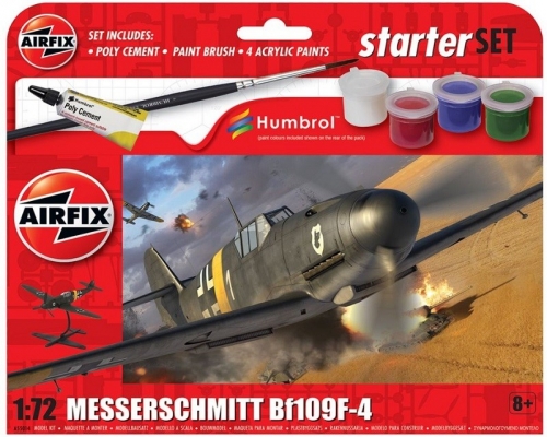 Starter Set M-Schmitt Bf109F-4 Airfix